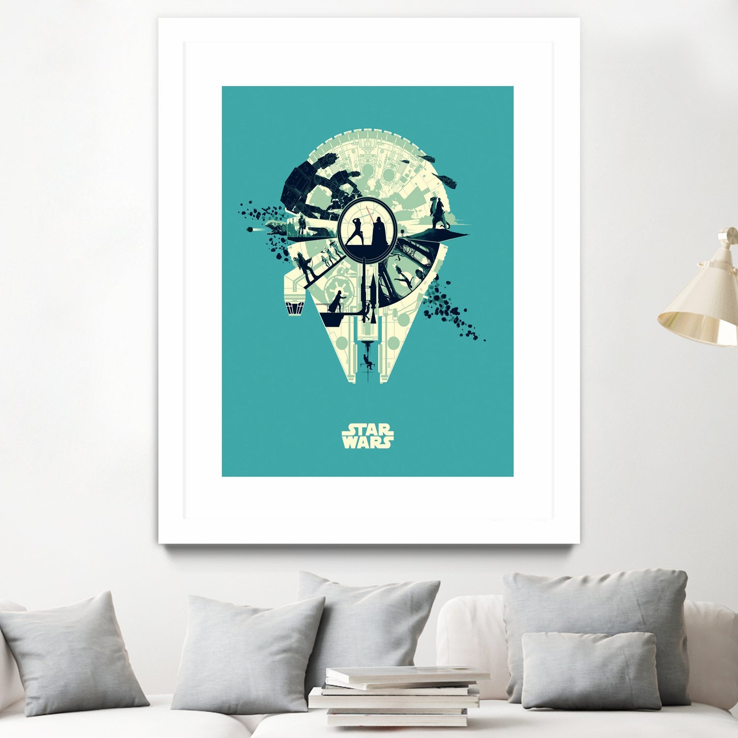 Star Wars by Movie Network on GIANT ART - white digital drawing