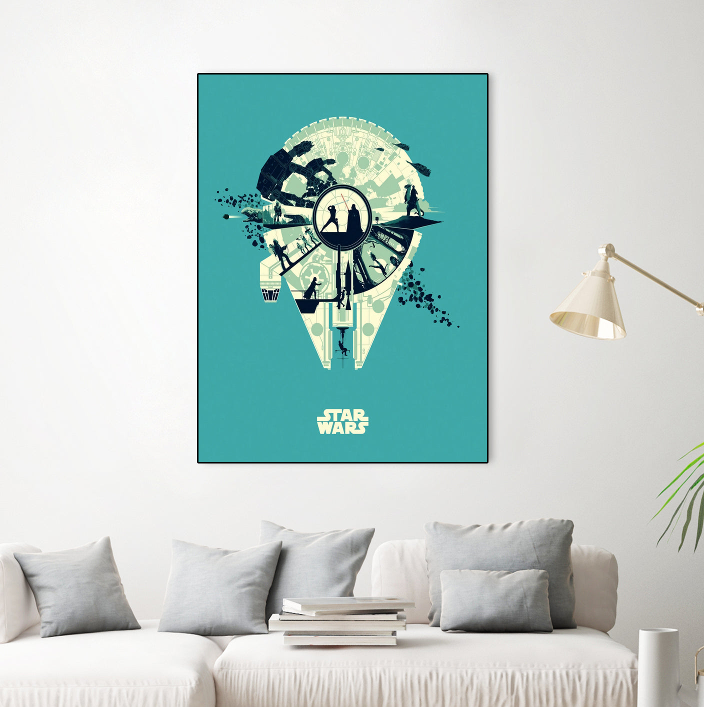 Star Wars by Movie Network on GIANT ART - white digital drawing