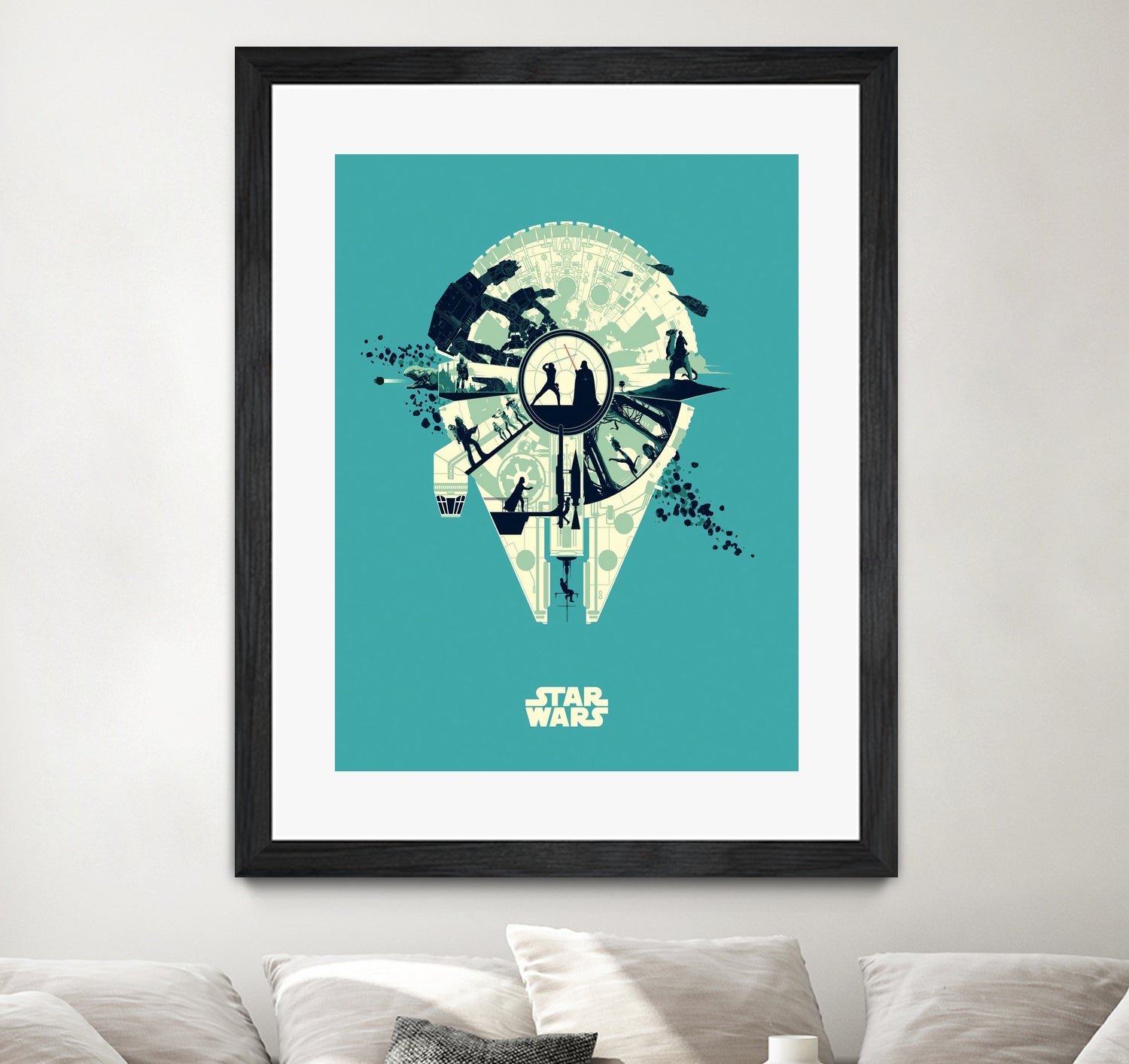 Star Wars by Movie Network on GIANT ART - white digital drawing