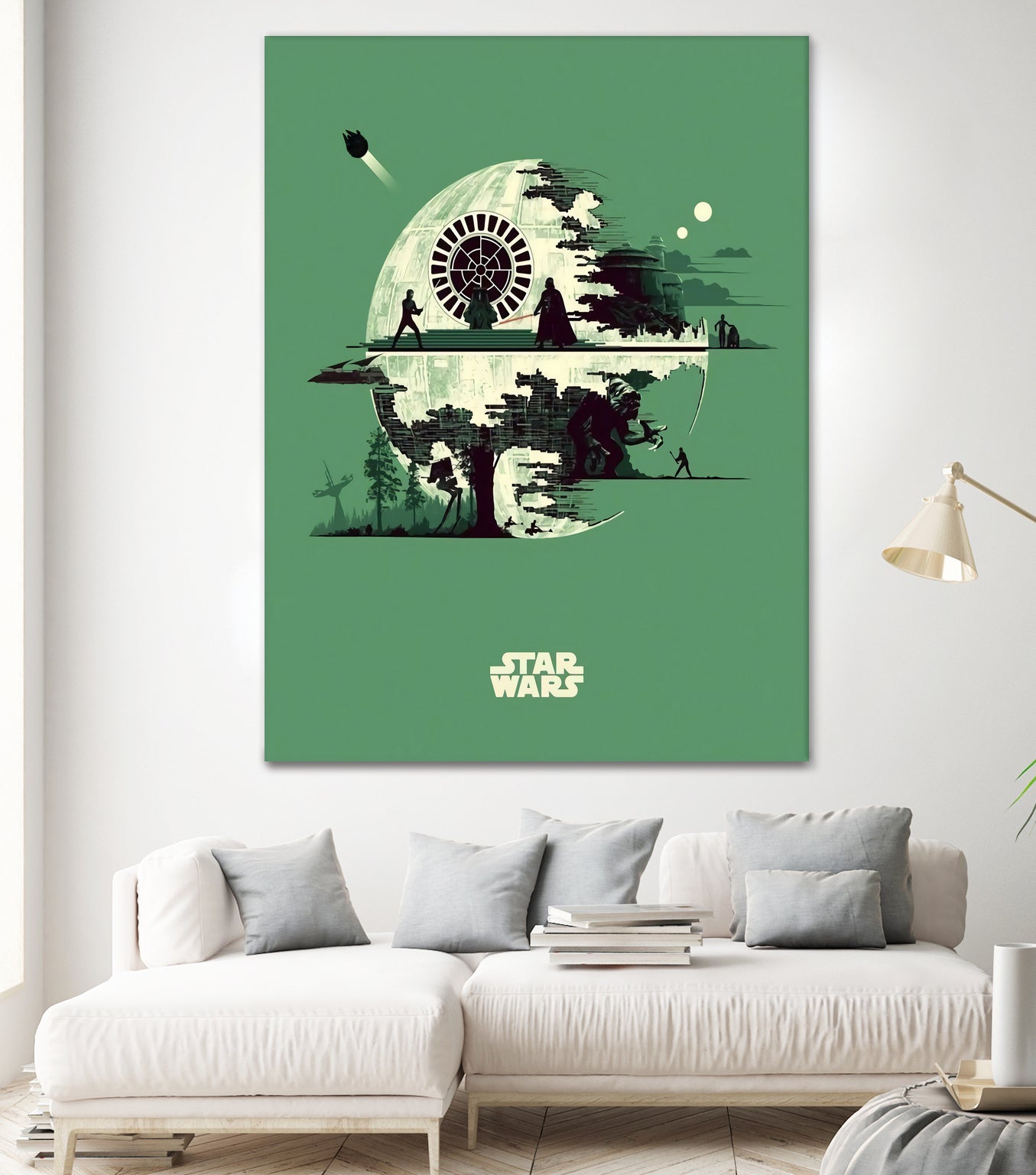 Star Wars by Movie Network on GIANT ART - white digital drawing