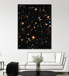 Hubble Ultra Deep Field by Ed Trickett on GIANT ART - black photo manipulation