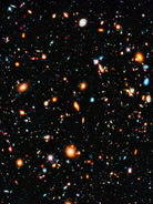 Hubble Ultra Deep Field by Ed Trickett on GIANT ART - black photo manipulation