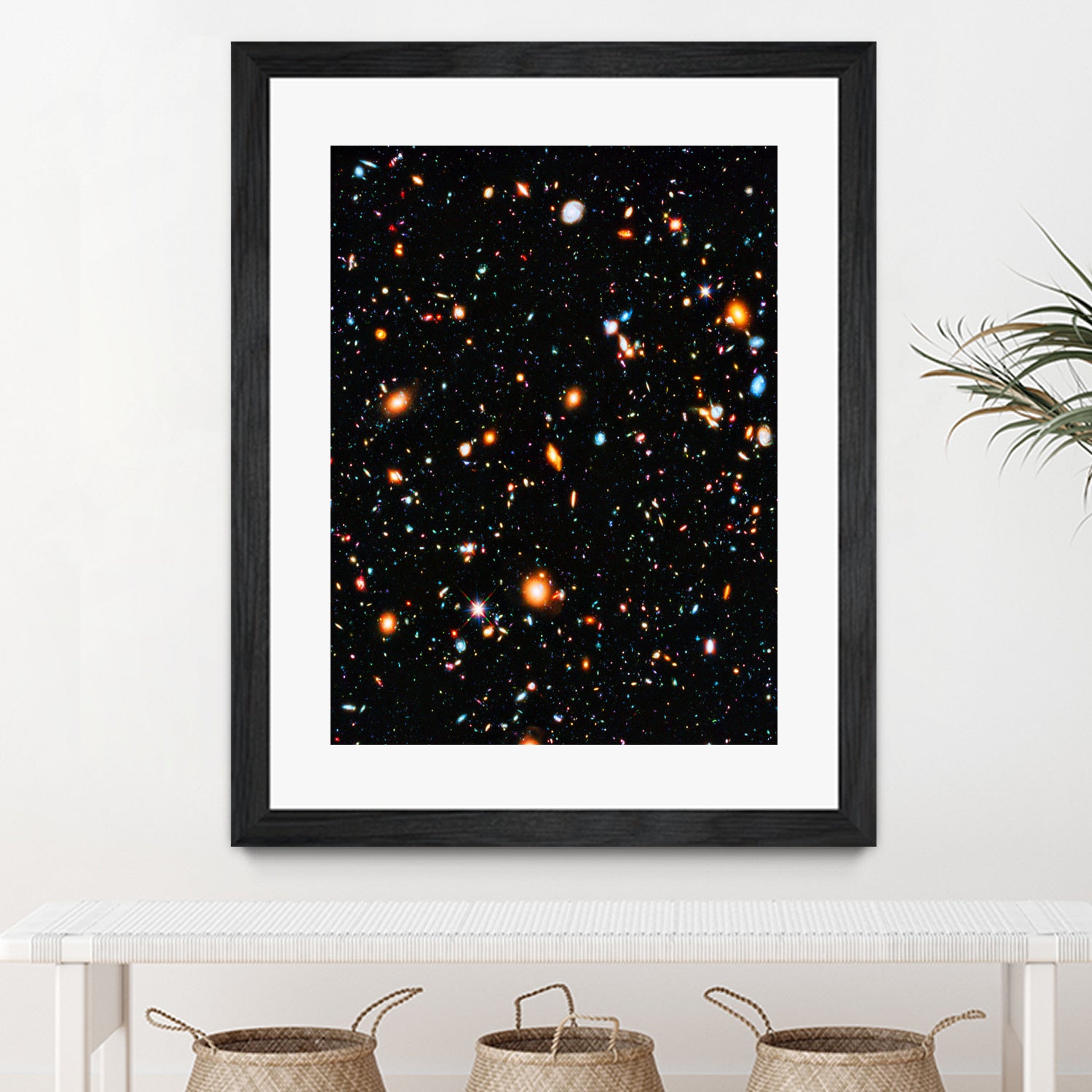 Hubble Ultra Deep Field by Ed Trickett on GIANT ART - black photo manipulation