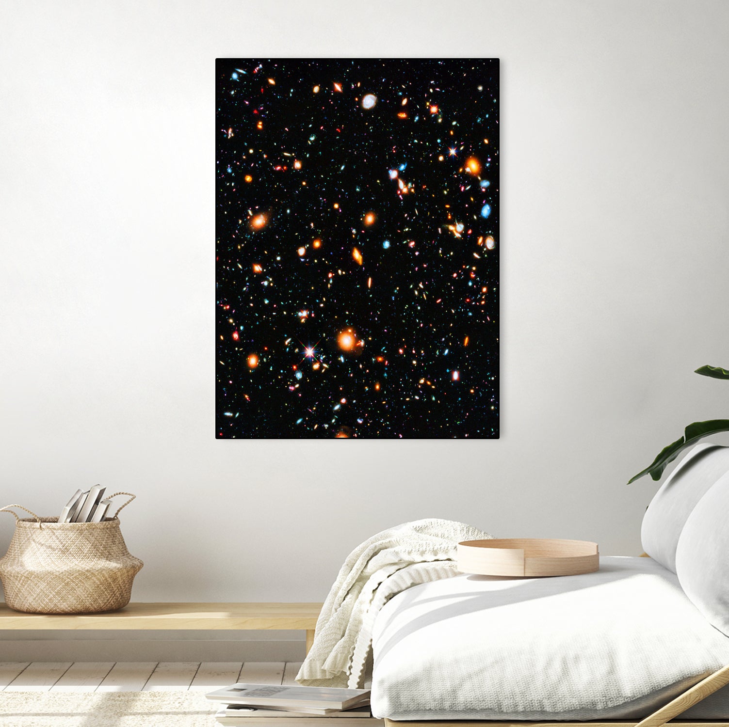 Hubble Ultra Deep Field by Ed Trickett on GIANT ART - black photo manipulation