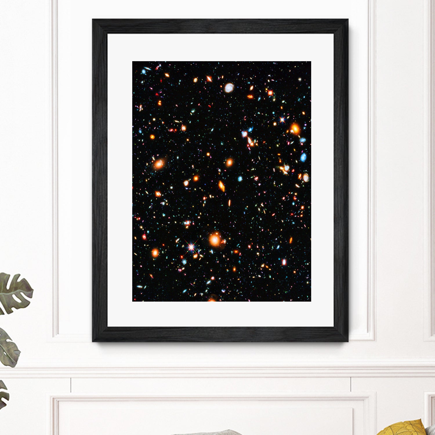 Hubble Ultra Deep Field by Ed Trickett on GIANT ART - black photo manipulation