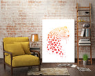 Kiss me by Solti Balázs on GIANT ART - red digital painting