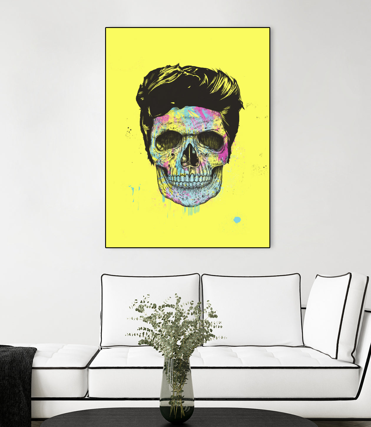 Color your death by Solti Balázs on GIANT ART - yellow digital painting