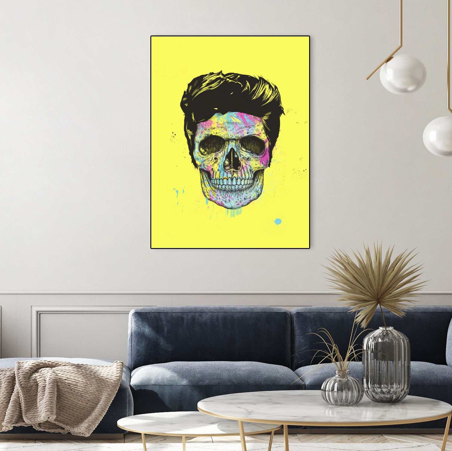 Color your death by Solti Balázs on GIANT ART - yellow digital painting