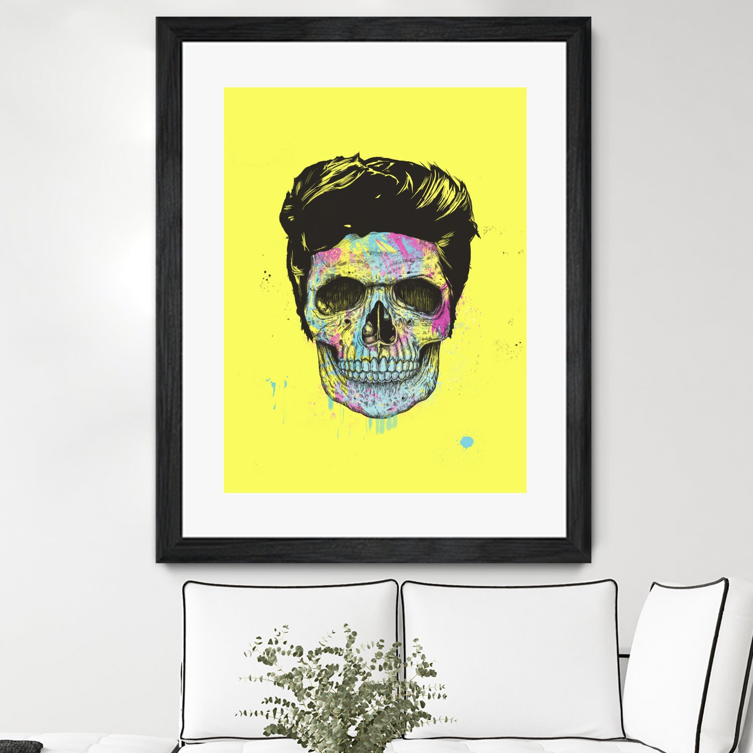 Color your death by Solti Balázs on GIANT ART - yellow digital painting