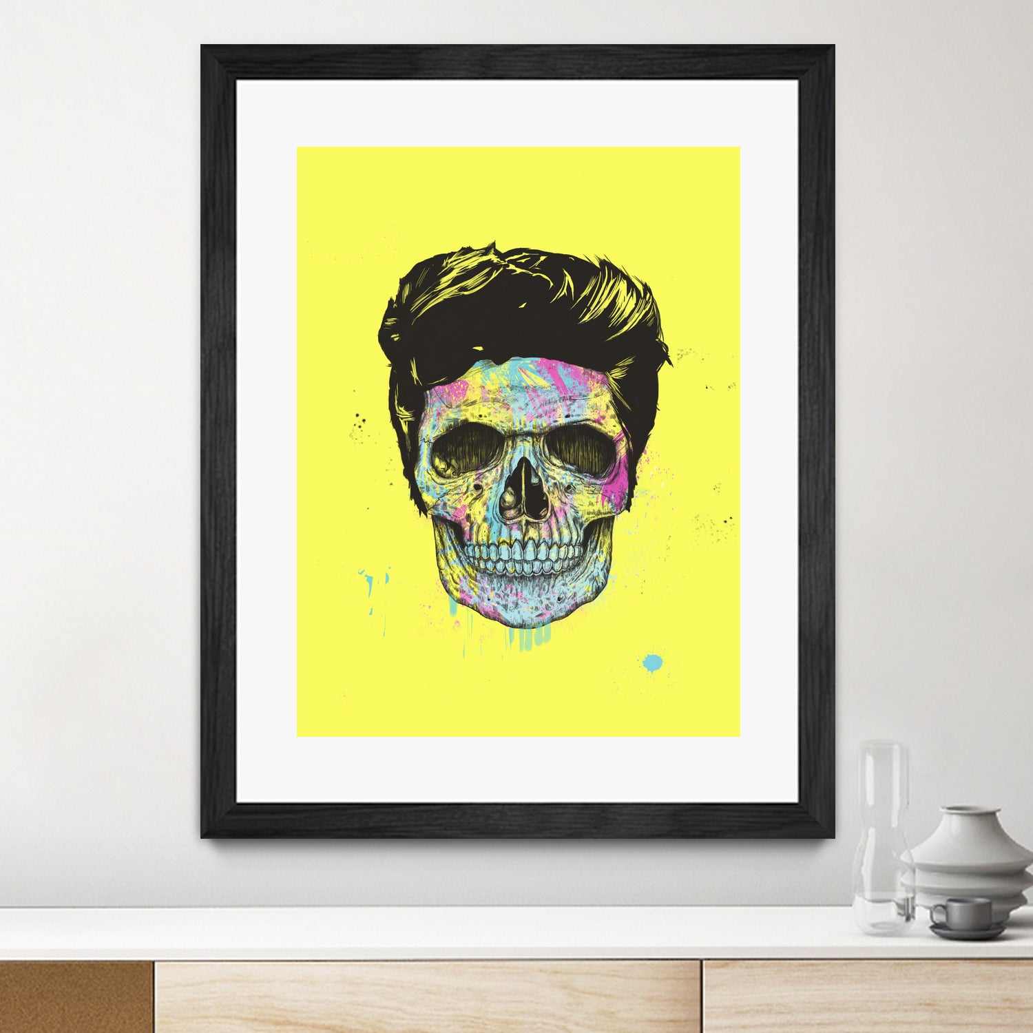 Color your death by Solti Balázs on GIANT ART - yellow digital painting