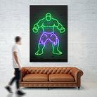 Hulk by Octavian Mihai Mielu on GIANT ART - green 3d art