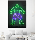 Hulk by Octavian Mihai Mielu on GIANT ART - green 3d art