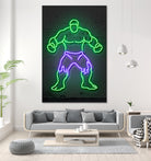 Hulk by Octavian Mihai Mielu on GIANT ART - green 3d art