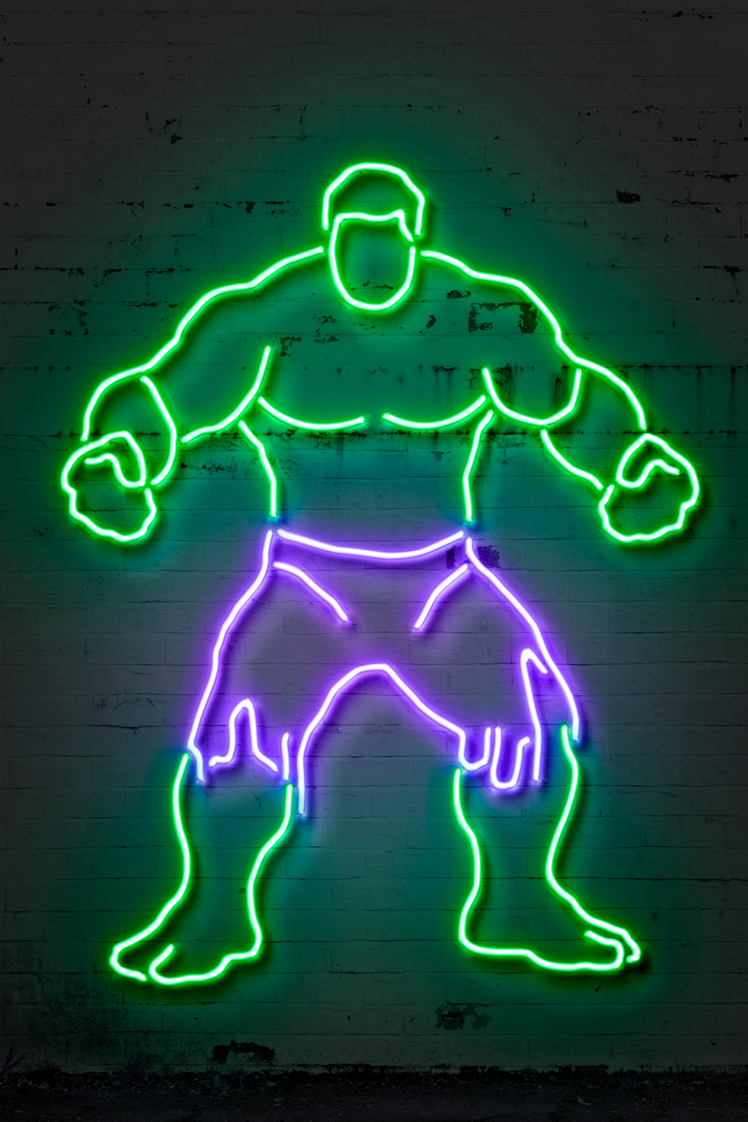 Hulk by Octavian Mihai Mielu on GIANT ART - green 3d art