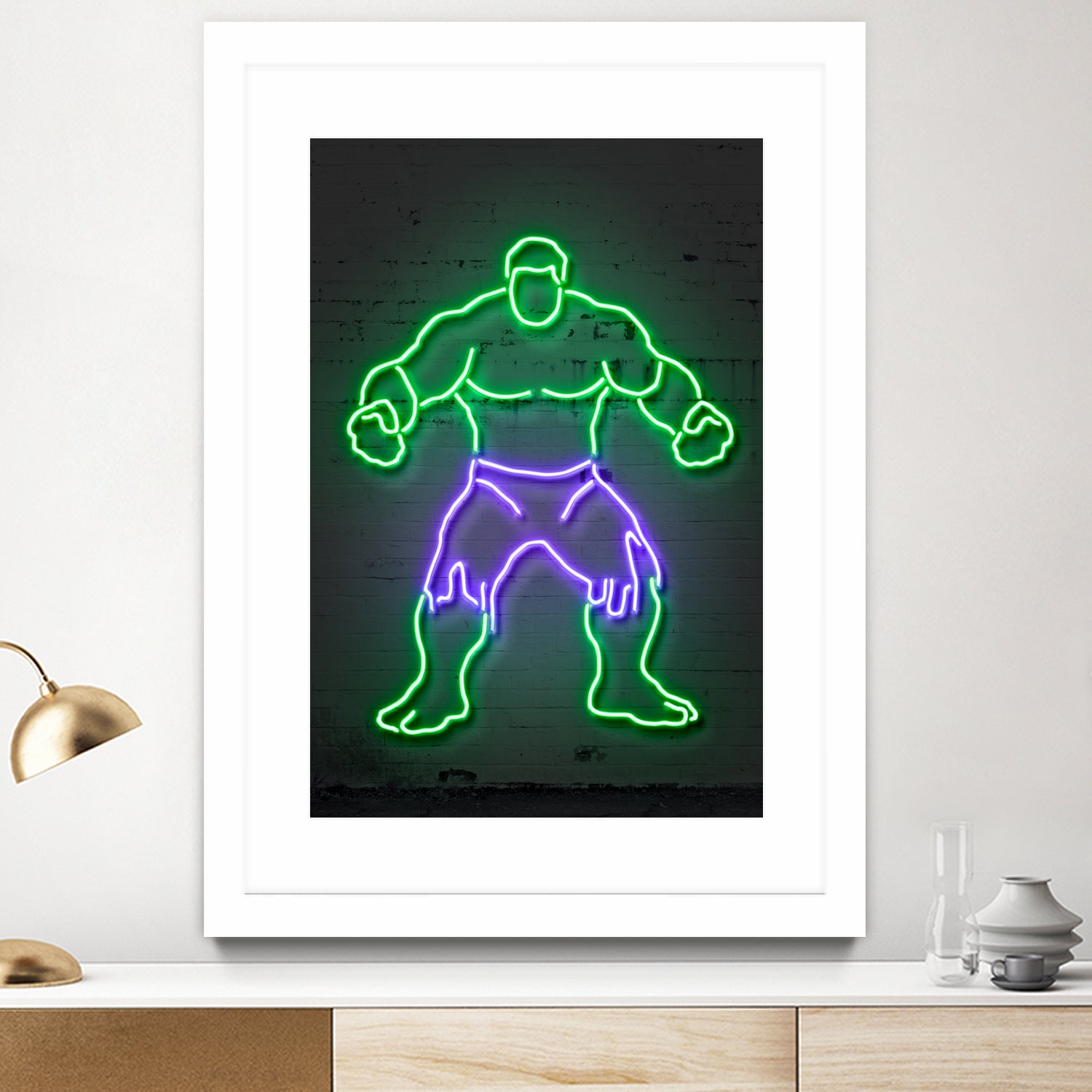 Hulk by Octavian Mihai Mielu on GIANT ART - green 3d art