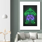 Hulk by Octavian Mihai Mielu on GIANT ART - green 3d art