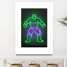 Hulk by Octavian Mihai Mielu on GIANT ART - green 3d art