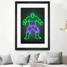 Hulk by Octavian Mihai Mielu on GIANT ART - green 3d art