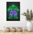 Hulk by Octavian Mihai Mielu on GIANT ART - green 3d art