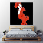 Flamenco by Aimer Heinz on GIANT ART - red photo manipulation