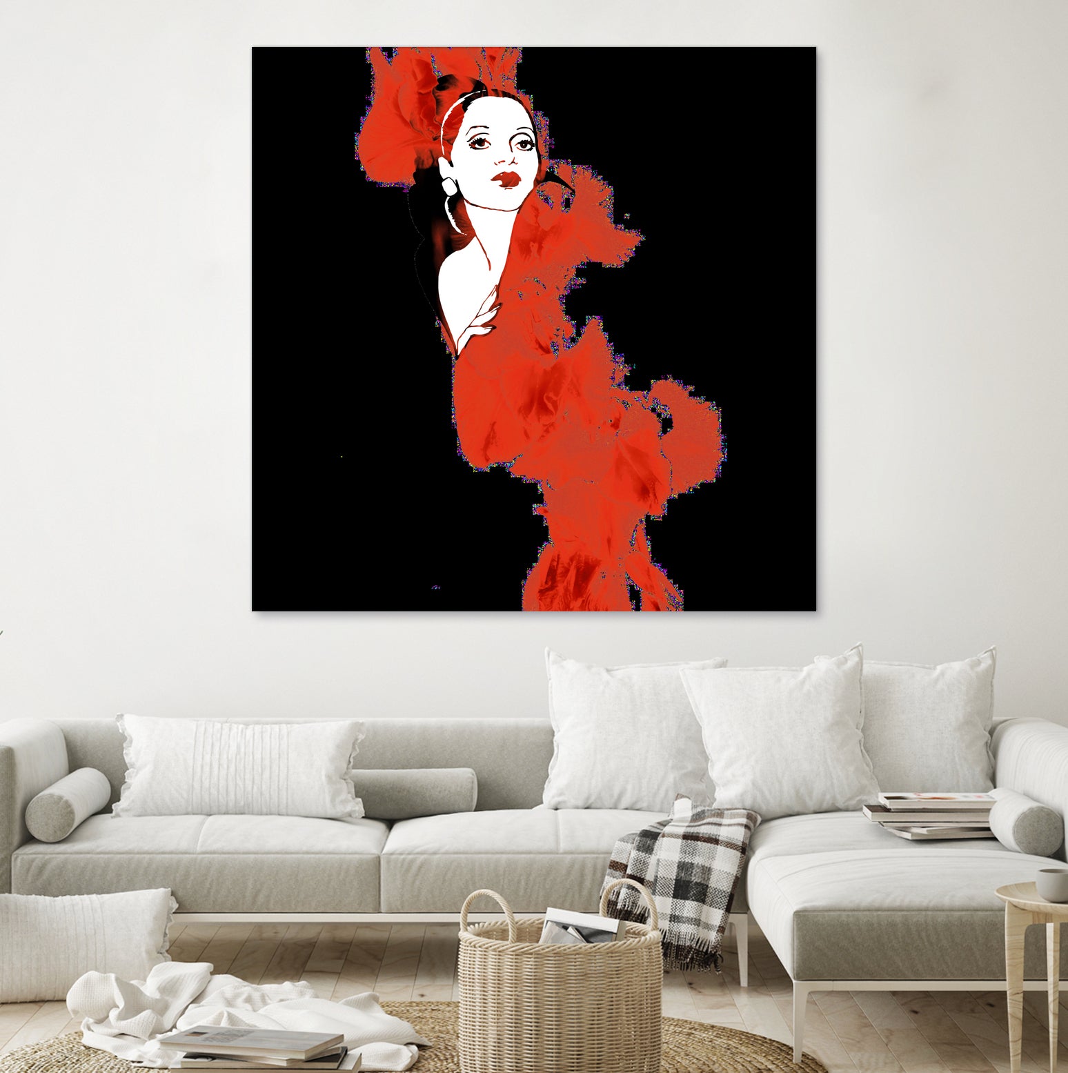 Flamenco by Aimer Heinz on GIANT ART - red photo manipulation