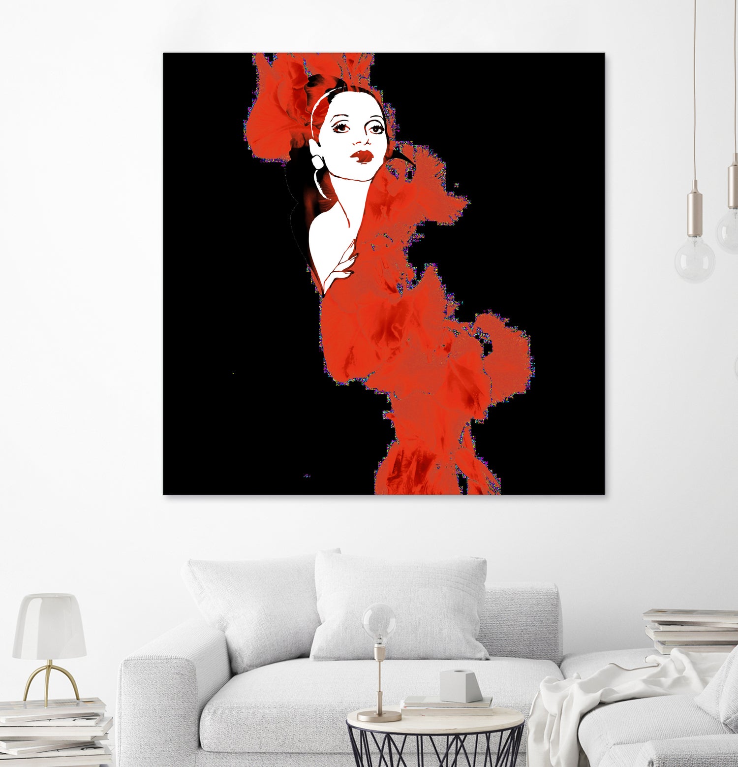 Flamenco by Aimer Heinz on GIANT ART - red photo manipulation