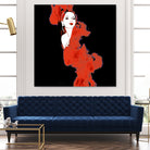 Flamenco by Aimer Heinz on GIANT ART - red photo manipulation