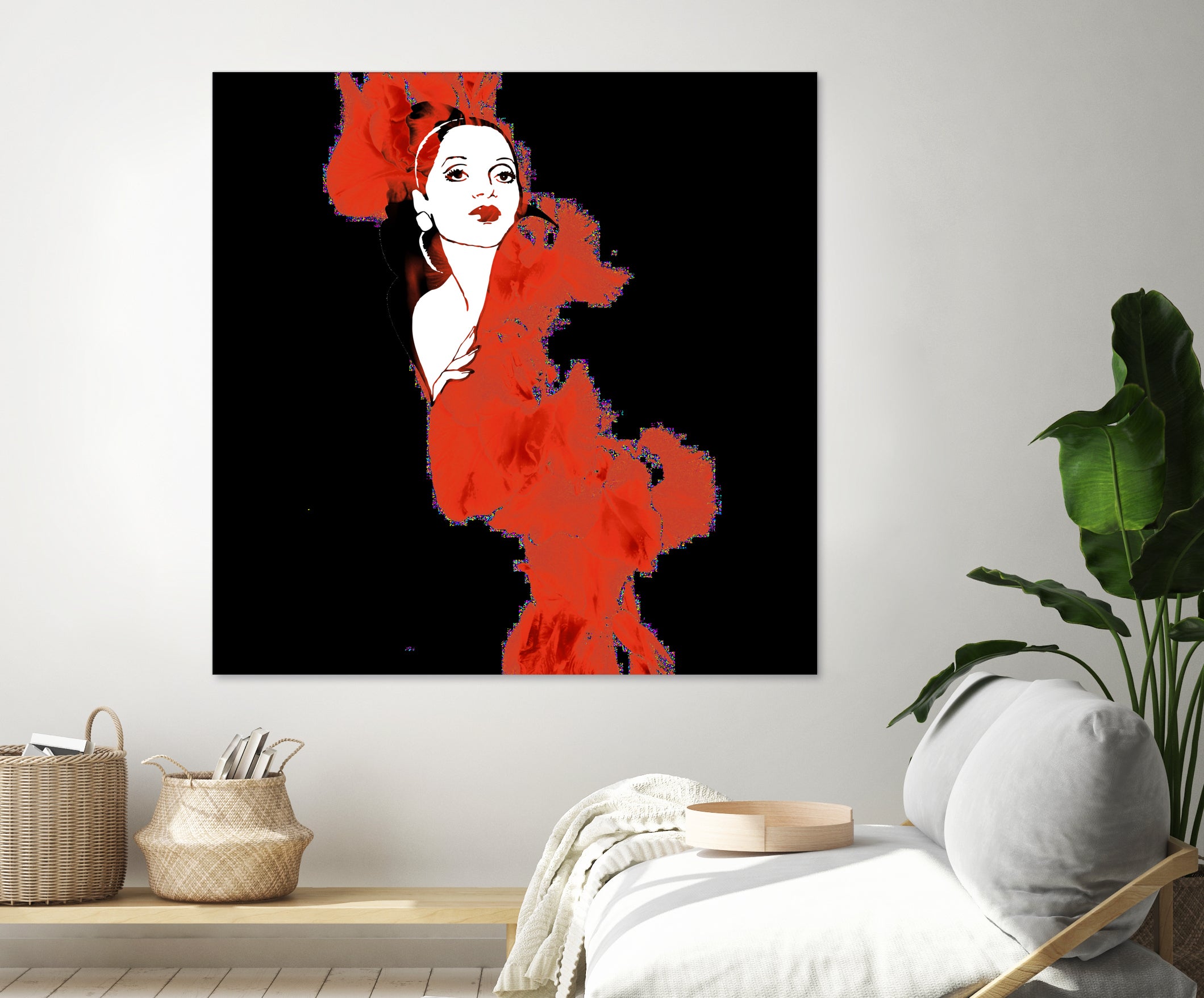 Flamenco by Aimer Heinz on GIANT ART - red photo manipulation