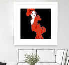 Flamenco by Aimer Heinz on GIANT ART - red photo manipulation