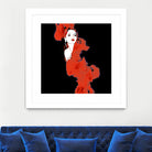 Flamenco by Aimer Heinz on GIANT ART - red photo manipulation