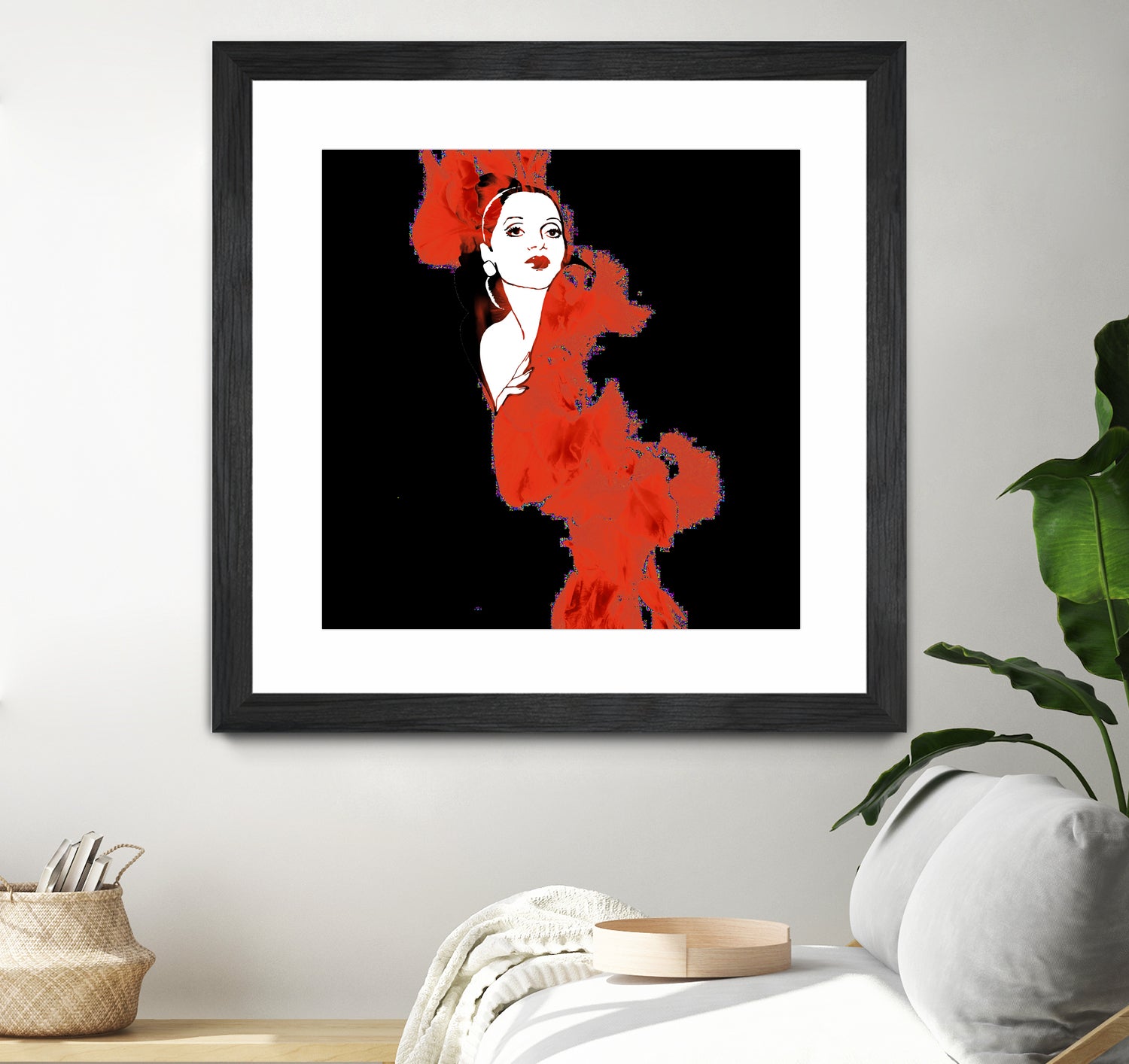 Flamenco by Aimer Heinz on GIANT ART - red photo manipulation