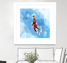 MICHAEL JORDAN by Athaillah Hudanul iman on GIANT ART - blue digital painting