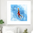 MICHAEL JORDAN by Athaillah Hudanul iman on GIANT ART - blue digital painting