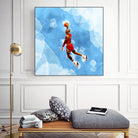 MICHAEL JORDAN by Athaillah Hudanul iman on GIANT ART - blue digital painting