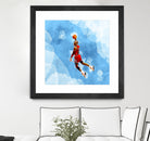 MICHAEL JORDAN by Athaillah Hudanul iman on GIANT ART - blue digital painting