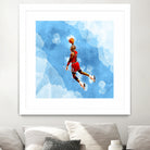 MICHAEL JORDAN by Athaillah Hudanul iman on GIANT ART - blue digital painting