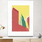 Chrysler Building NYC by Remko Heemskerk on GIANT ART - red digital drawing