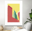 Chrysler Building NYC by Remko Heemskerk on GIANT ART - red digital drawing