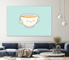 Teacup by Kim Vervuurt on GIANT ART - white digital drawing