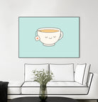 Teacup by Kim Vervuurt on GIANT ART - white digital drawing