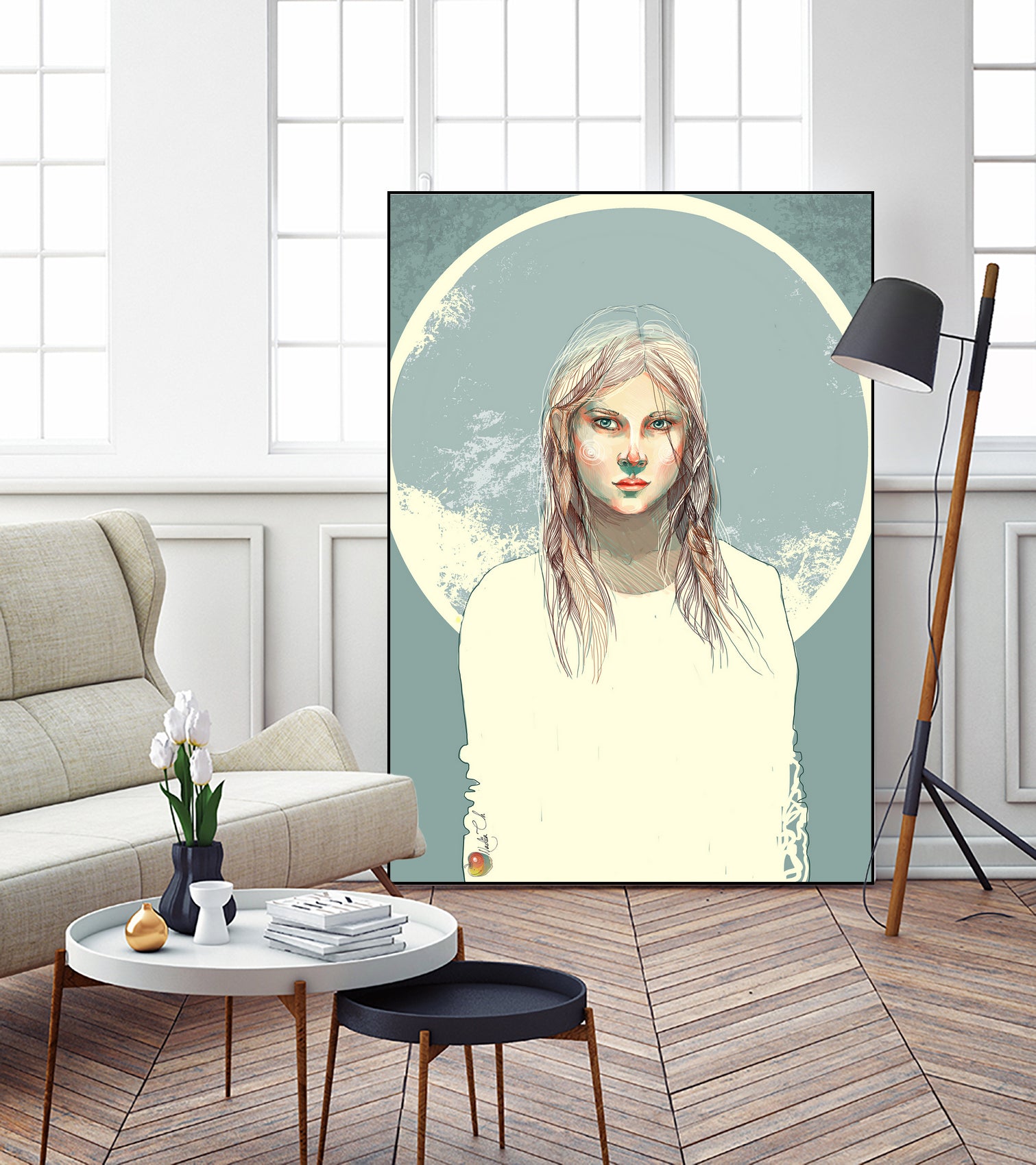 Clemence Poesy by Nadiia Cherkasova on GIANT ART - digital drawing