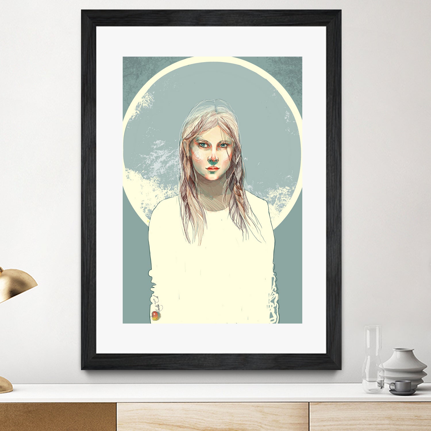 Clemence Poesy by Nadiia Cherkasova on GIANT ART - digital drawing