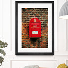 DANISH MAILBOX by Gaël Favari on GIANT ART - red photo illustration