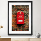 DANISH MAILBOX by Gaël Favari on GIANT ART - red photo illustration