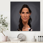 Sandra Bullock by Rob Snow on GIANT ART - orange digital painting