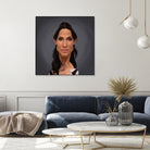 Sandra Bullock by Rob Snow on GIANT ART - orange digital painting