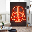 Darth Vader by Octavian Mihai Mielu on GIANT ART - red 3d art