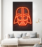 Darth Vader by Octavian Mihai Mielu on GIANT ART - red 3d art