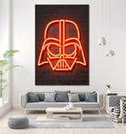 Darth Vader by Octavian Mihai Mielu on GIANT ART - red 3d art