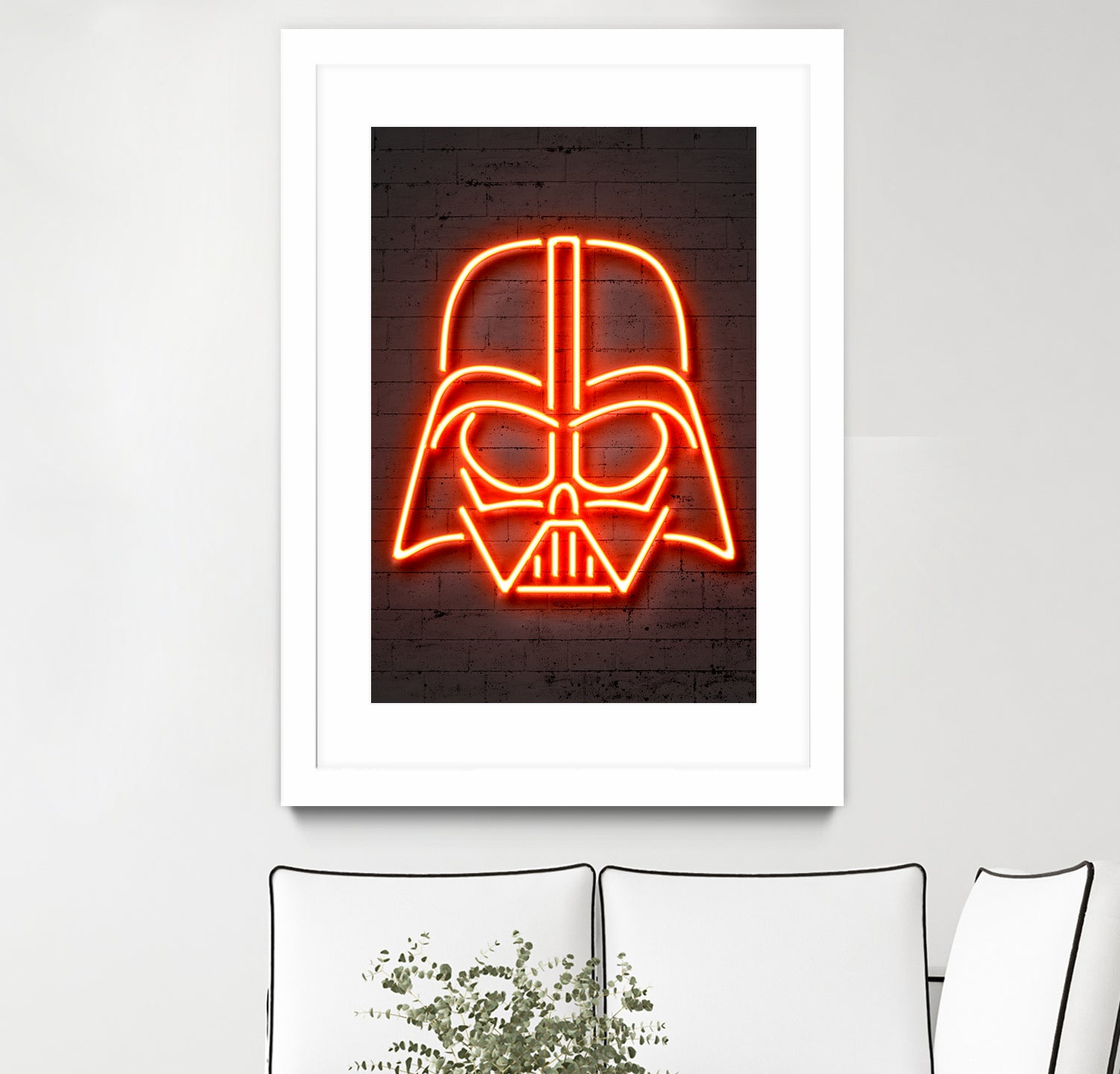 Darth Vader by Octavian Mihai Mielu on GIANT ART - red 3d art